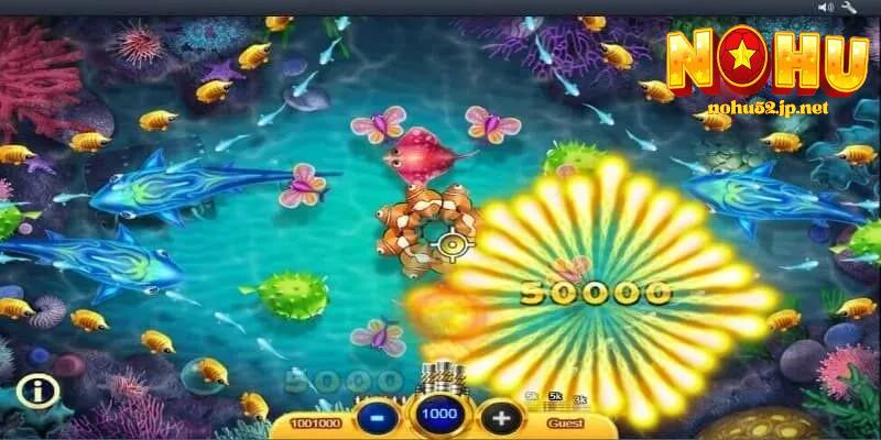 Chọn vũ khí chơi bắn cá xèng